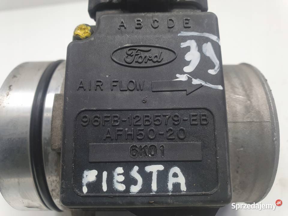 Ford Fiesta IV MK4 13 i PRZEPŁYWOMIERZ POWIETRZA Przepływomierze