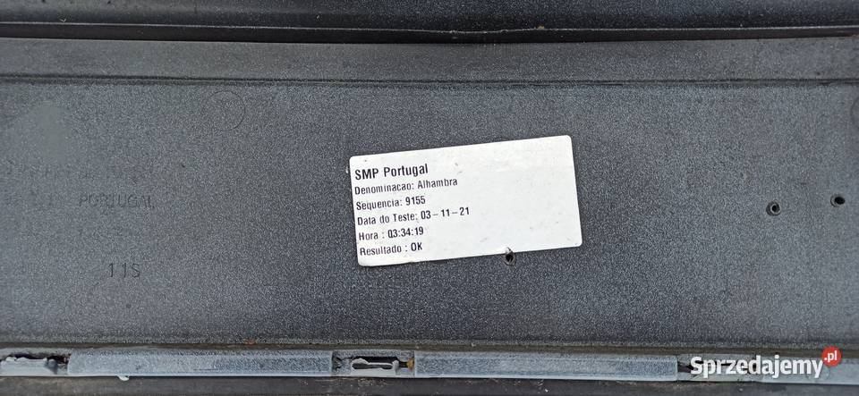 Seat Alhambra zderzak przedni Mińsk Mazowiecki