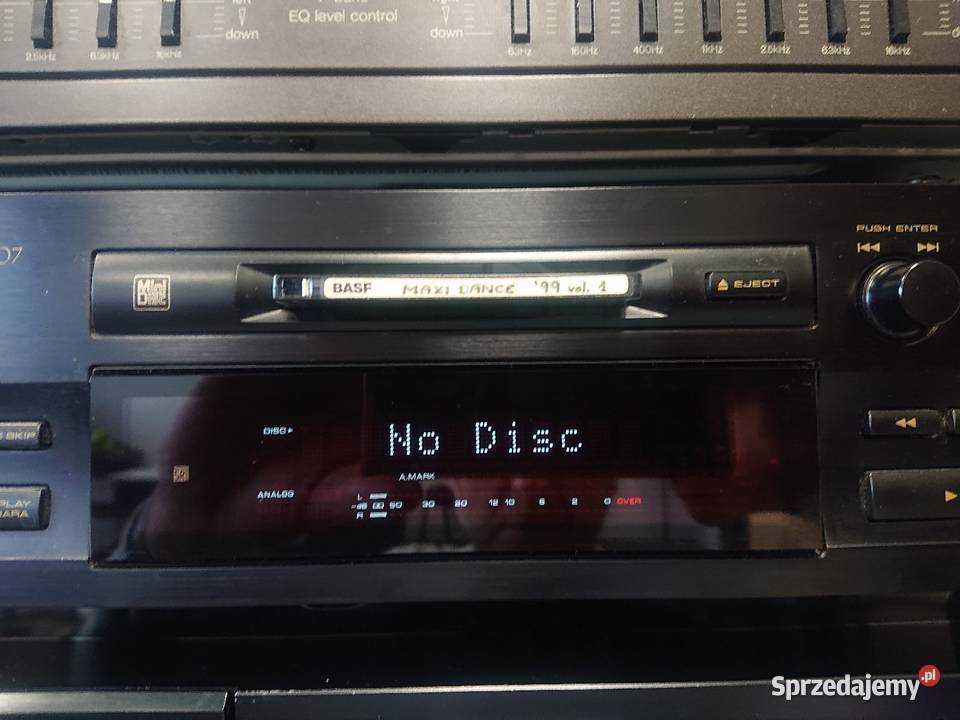 Pioneer MJD707 Minidisc Recorder JAPAN Odtwarzacze CD i MD