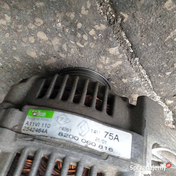 RENAULT TWINGO I 12 ALTERNATOR 8200060816