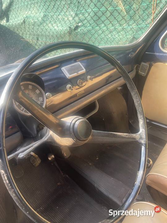 Fiat 500 Gardiniera 1977r dokumenty 500 Wilkowice