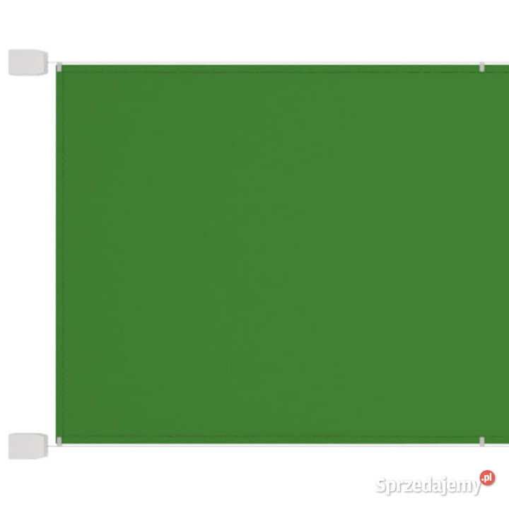 Markiza pionowa jasnozielona 140x360 tkanina Warszawa