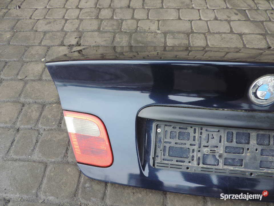 BMW 3 E46 KLAPA BAGAŻNIKA TYŁ SEDAN Klapy bagażnika Nowy Sącz
