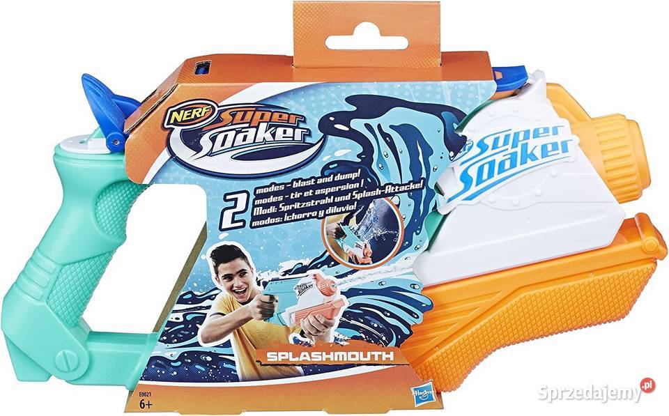 Nerf E0021 Hasbro Pistolet Na wodę Super Soaker