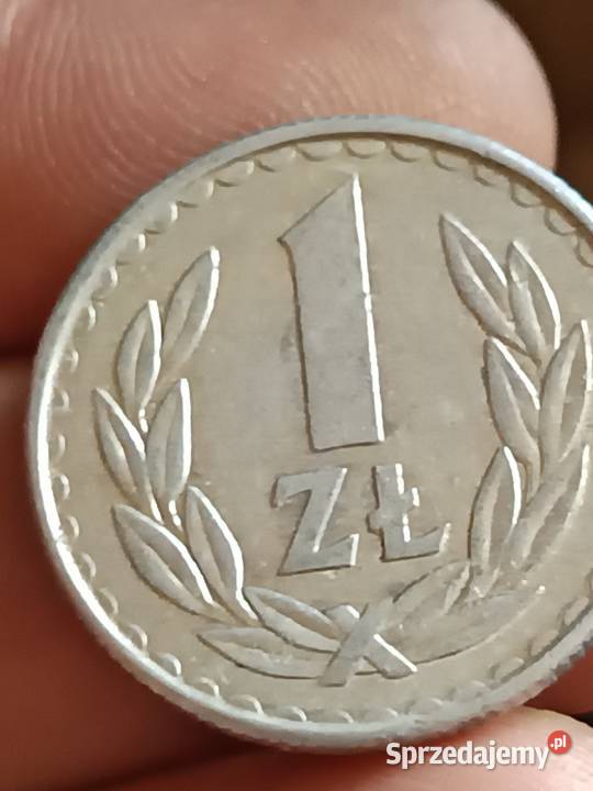 Sprzedam monete 1 zloty 1986 r mala skretka Chełm sprzedam