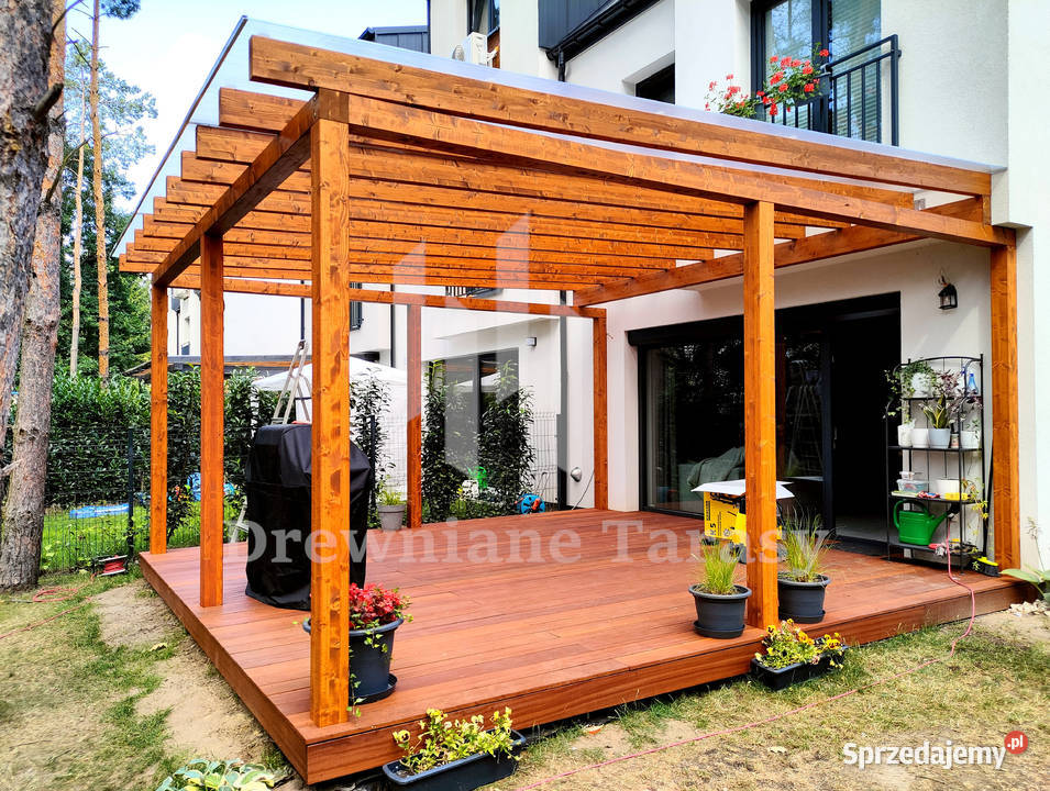 Zadaszenia Tarasy Pergole Ogrodzenia kompleksowo Nadarzyn sprzedam