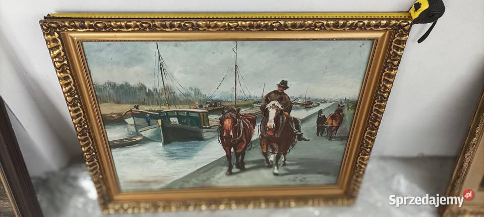 Piękne duże obrazy malowane na płótnie Piekoszów