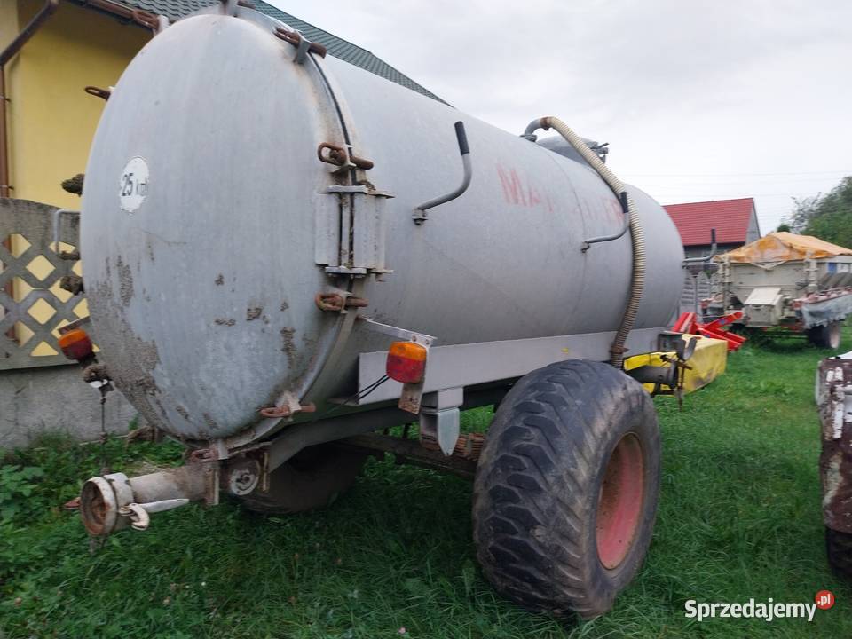 BECZKOWÓZ 6000L beczka asenizacyjna ocynk Beczkowozy Przymiłowice-Podgrabie sprzedam