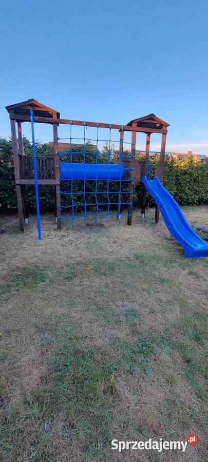 Plac zabaw dzieci zjeżdżalnia ześlizg drabinka Tuchola sprzedam