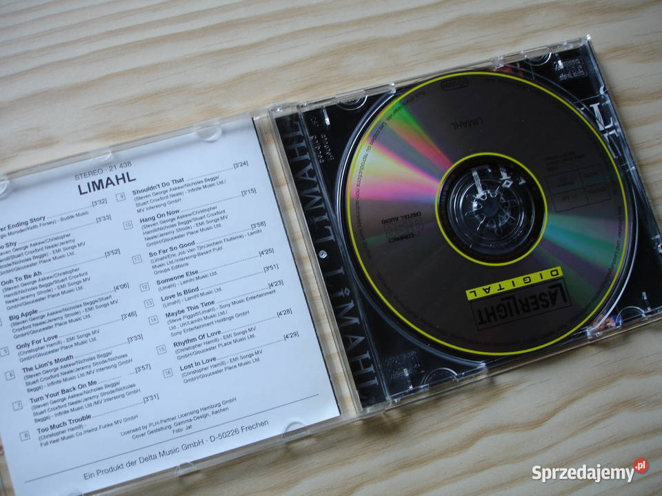 LIMAHL płyta CD Zielona Góra