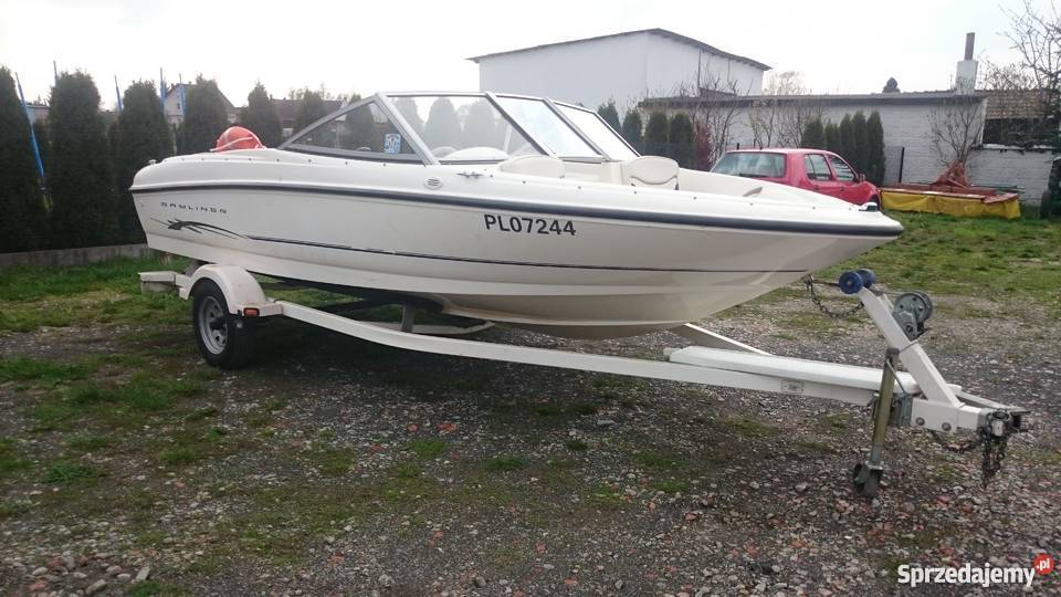 Łódź motorowa łódka BAYLINER 2004r używana stan opolskie Stare Siołkowice sprzedam
