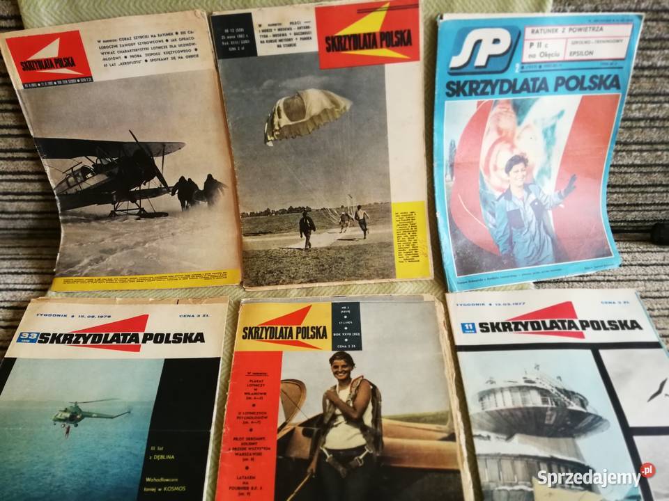 Skrzydlata Polska 19681977 Retro Lotnictwo PRL zachodniopomorskie Szczecin