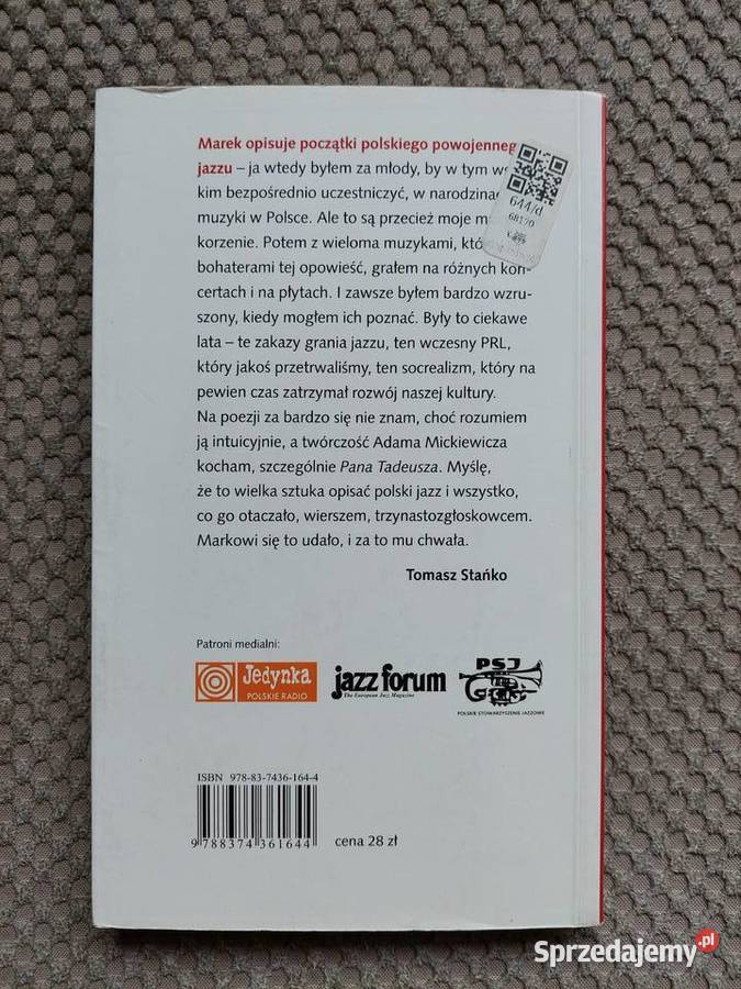 Pan Tadeusz Jazz czyli krajobraz bitwie Marek Kraków