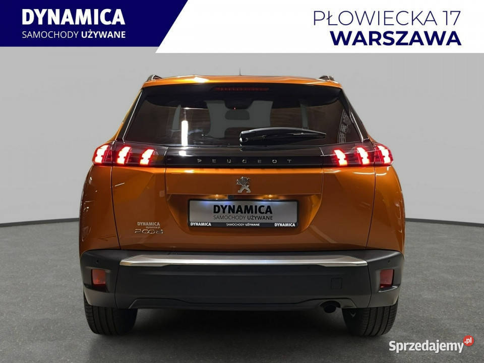 Peugeot 2008 12 100 M6 2021r Salon I właściciel komputer pokładowy małopolskie Myślenice