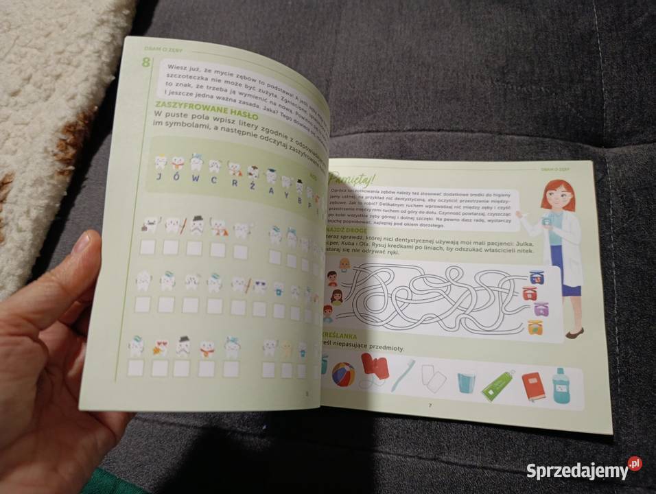 dziel się uśmiechem książeczka do rozwiązywania wielkopolskie Poznań sprzedam