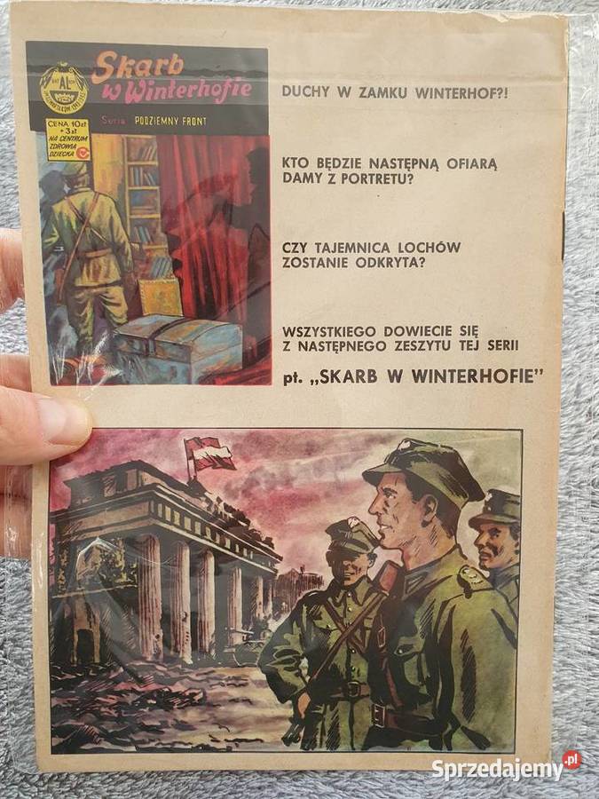 Podziemny Front Skok Front wydanie 2 1979 komiks Gdynia