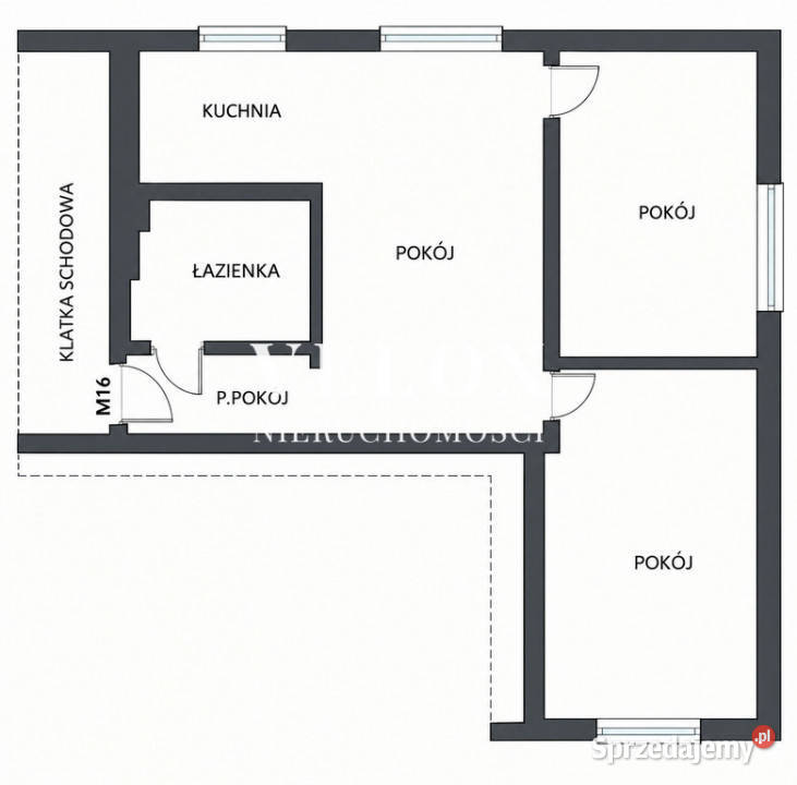 Mieszkanie na sprzedaż Santocka 44m zachodniopomorskie Szczecin