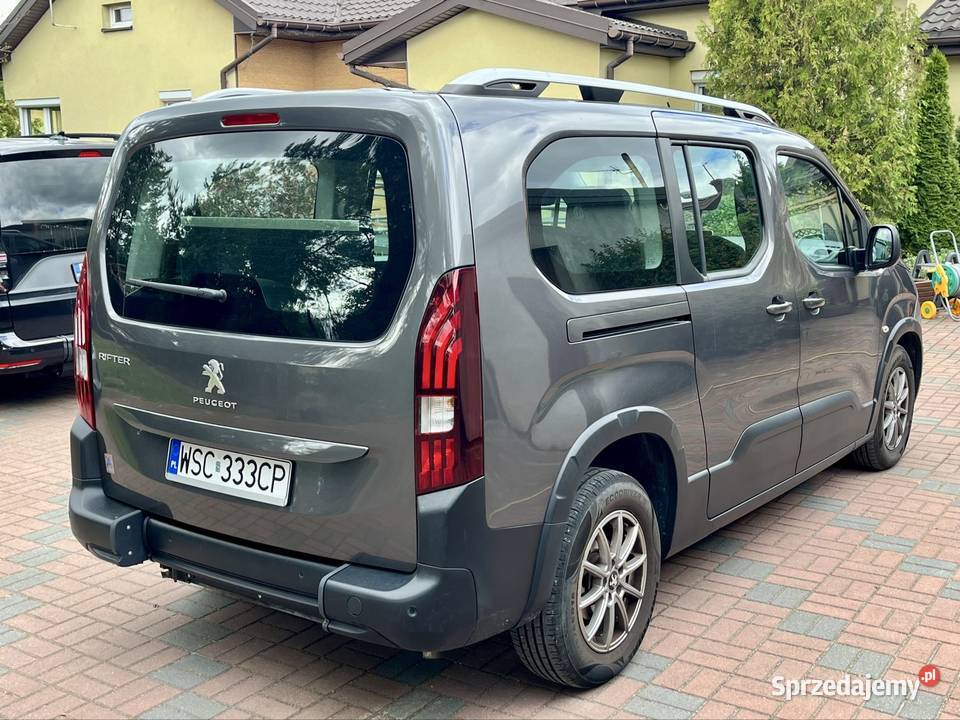 Peugeot Rifter osób niepełnosprawnych bluetooth Sochaczew