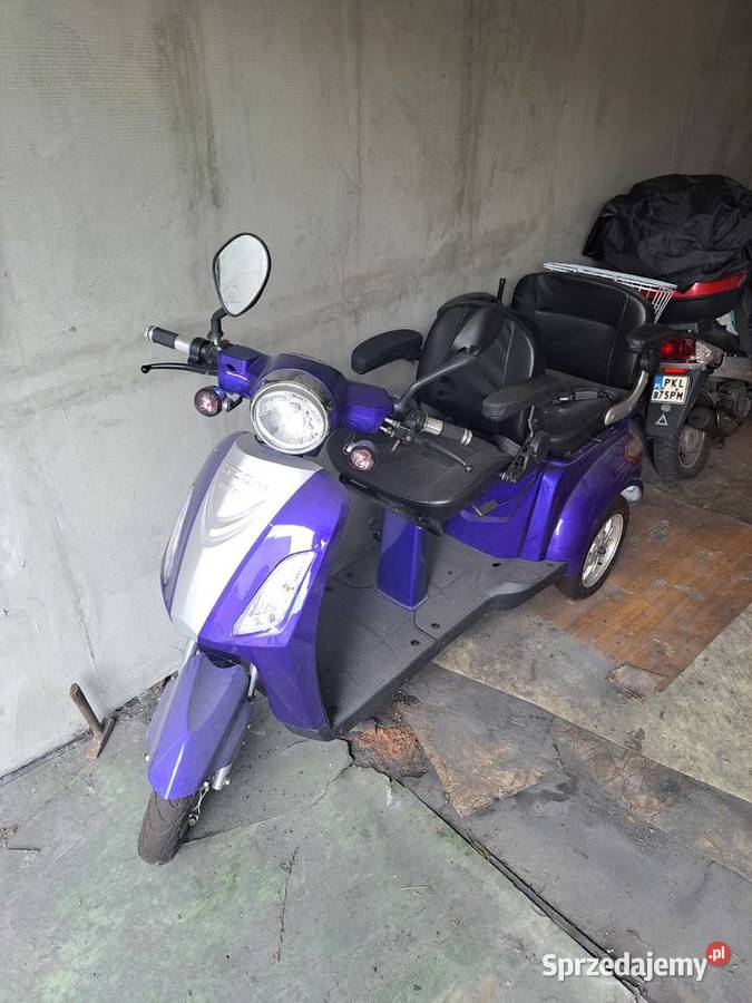 Skuter trojkolowy elektryczny inwalidzki Koło