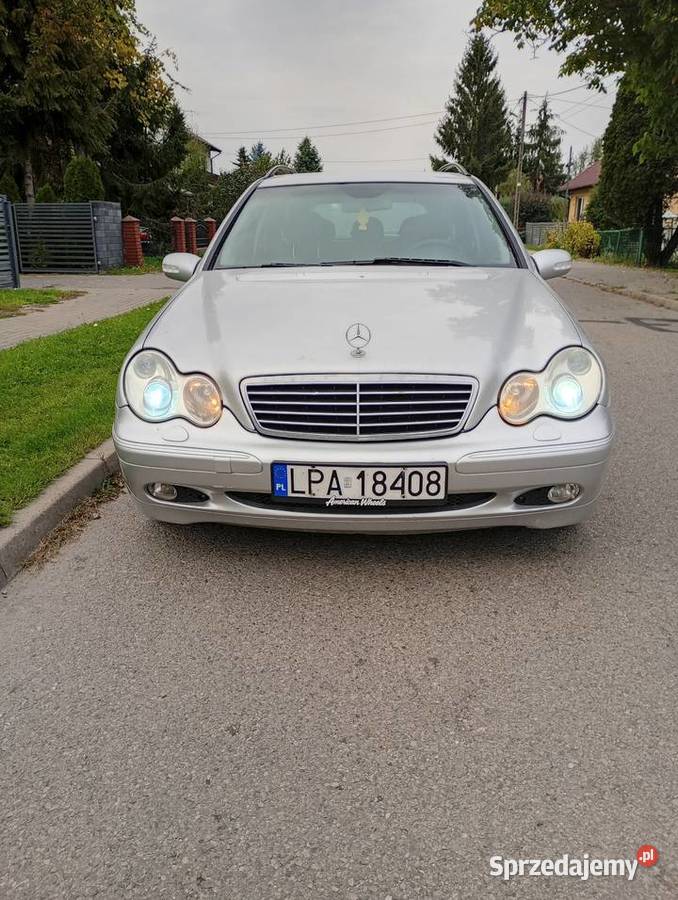 Mercedes Benz C klasa w203 uszkodzony 143KM Dębowa Kłoda