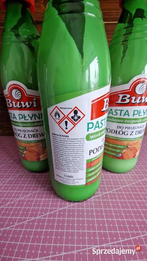 Buwi pasta płynna woskowo rozpuszczalnikowa do Drygały
