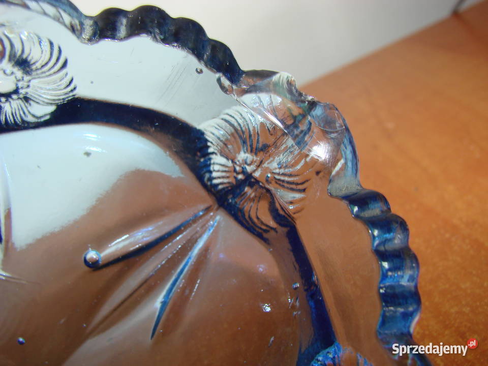 szklana żardiniera PRL Pruszcz Gdański sprzedam