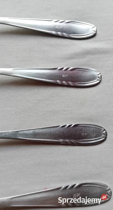Zestaw 4 łyżek stołowych ze stali nierdzewnej Antyki Antyki Koźminek