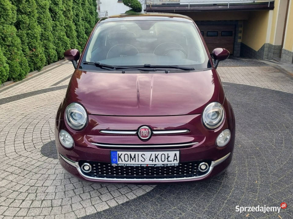 Fiat 500 Panorama Lift Alu GWARANCJA Zakup Door wielofunkcyjna kierownica mazowieckie Płońsk