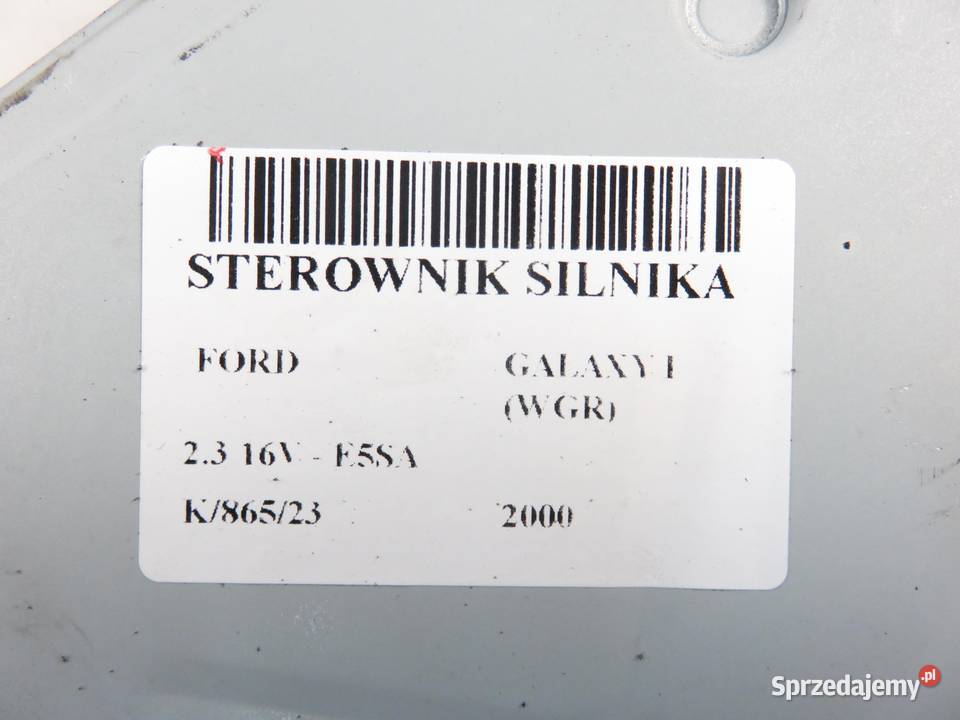 STEROWNIK FORD GALAXY I 23 16V DOHC 146 E5SA małopolskie