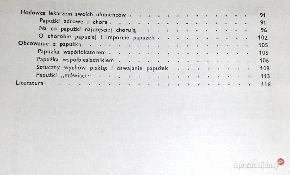 Papużki faliste Jan Landowski Rok wydania 973 Chełm