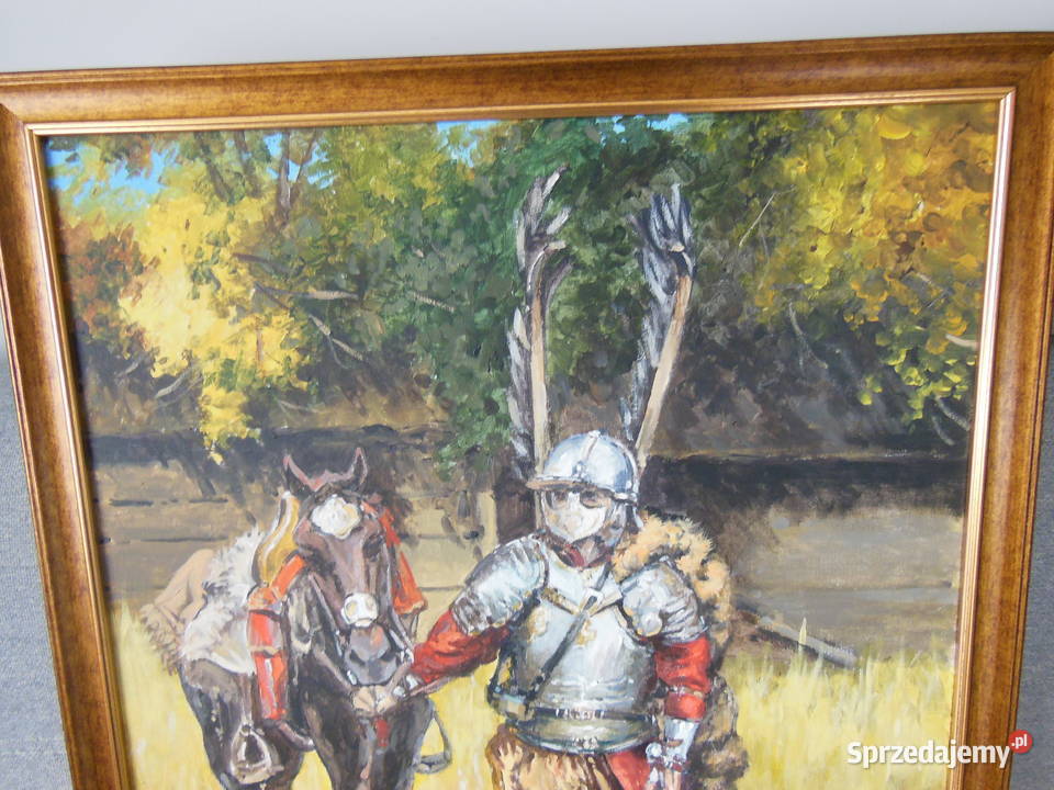 Obraz 50x60 Husarz Artur Orłowski