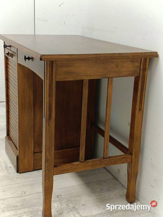 małe biurko dwustronne drewniane model Thonet z sprzedam