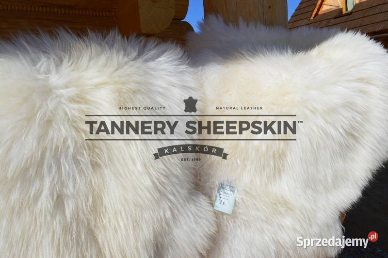 Prwadziwa Skóra Owcza Dywanik Na Podłogę Wełna Szaflary