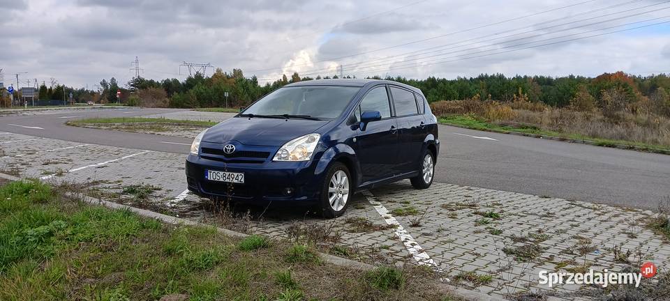Toyota Corolla Verso 7 osobowa GAZ długie opłaty