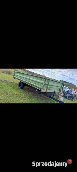 Przyczepa jednoosiowa wywrotka Dobre Miasto