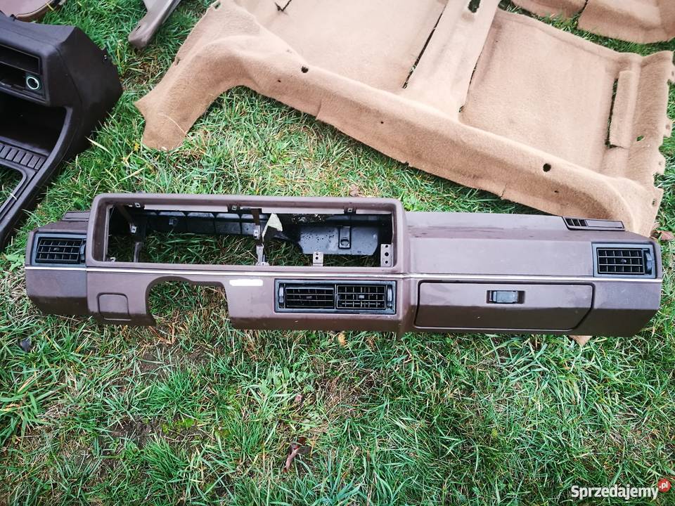 Brązowe wnętrze golf mk 2 3d fotele półskóry zachodniopomorskie Nowogard