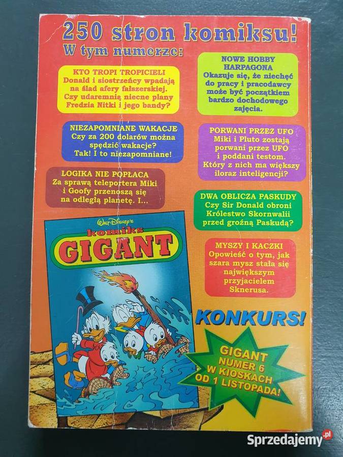 Komiks Gigant 597 druga seria pomorskie Gdynia