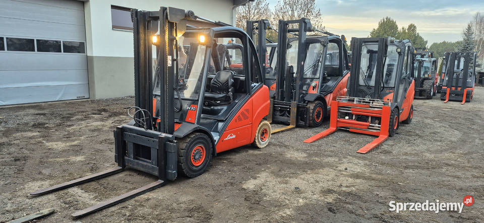 Wózek Widłowy Linde H30D Diesel Dozór UDT Stan Małkinia Górna
