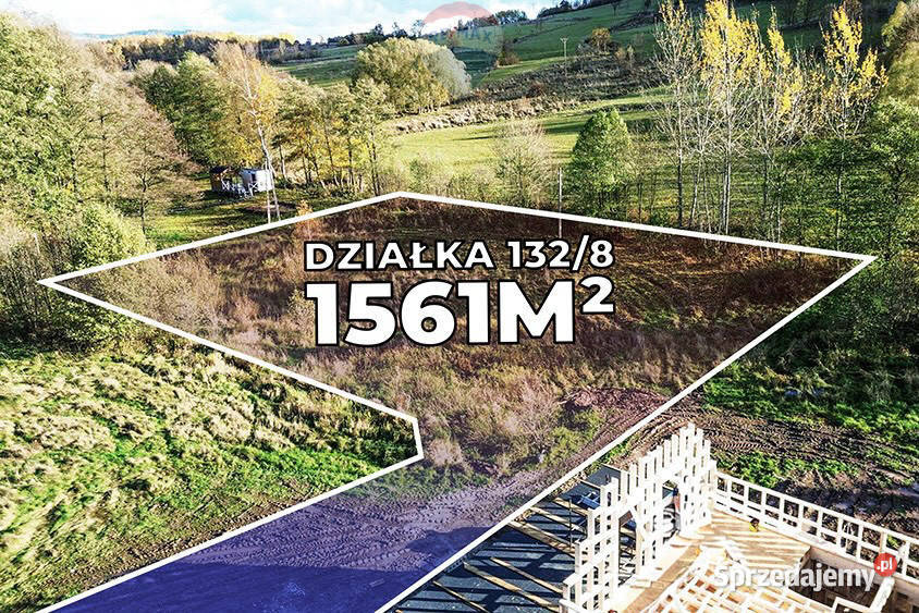 Górska działka pod wymarzony dom Sprzedaż dolnośląskie Łomnica
