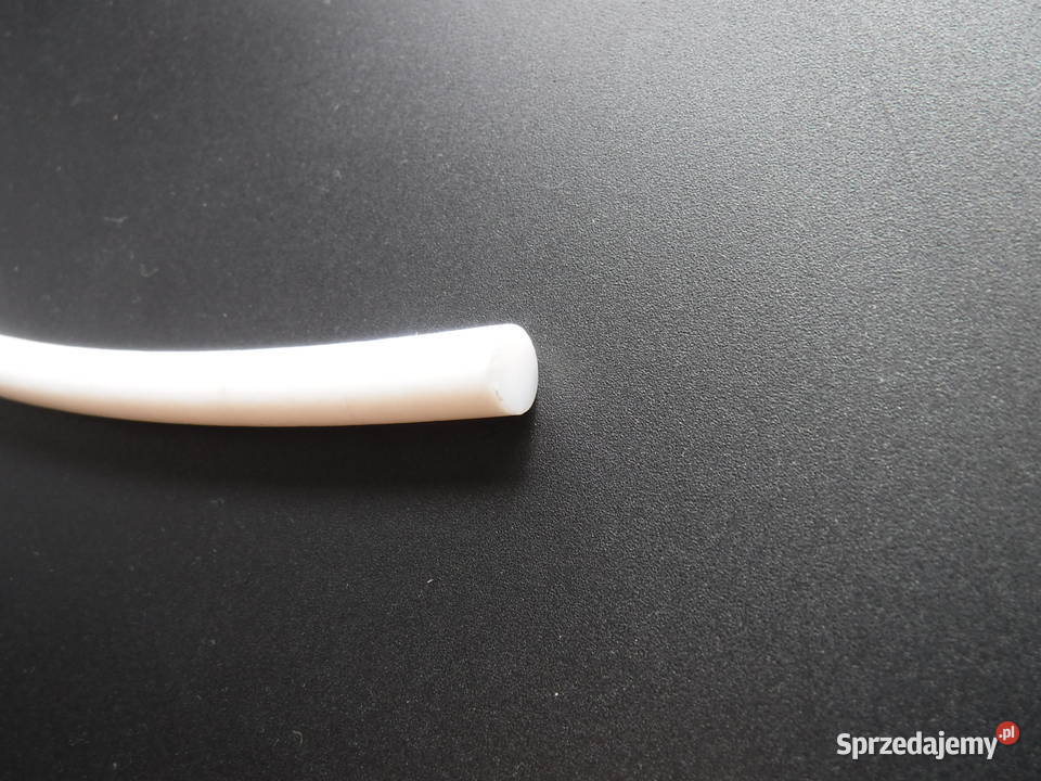 PTFE Tarflen Teflon wałek pręt fi 8 mm