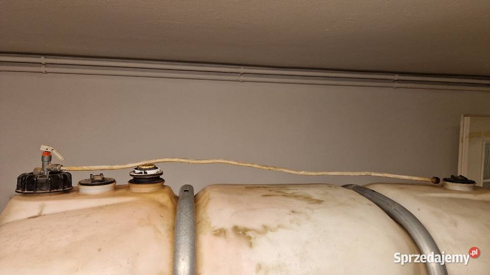 Zbiornik olejowy 1600 l SCHUTZ na deszczówkę Piotrków Trybunalski