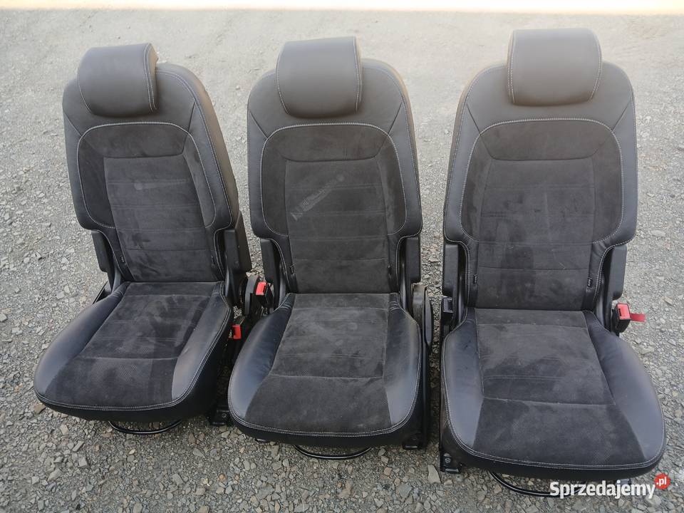 Fotele Siedzenia komplet skóra alcantara Ford S Rok produkcji 2013 Radłów