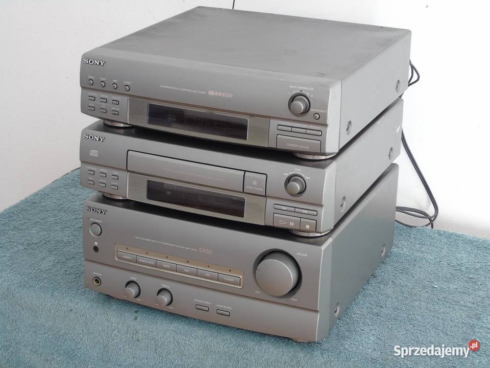 Wieża Sony segmenty mocna i sprawna DOSTAWA