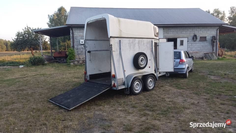Przyczepa do przewozu koni