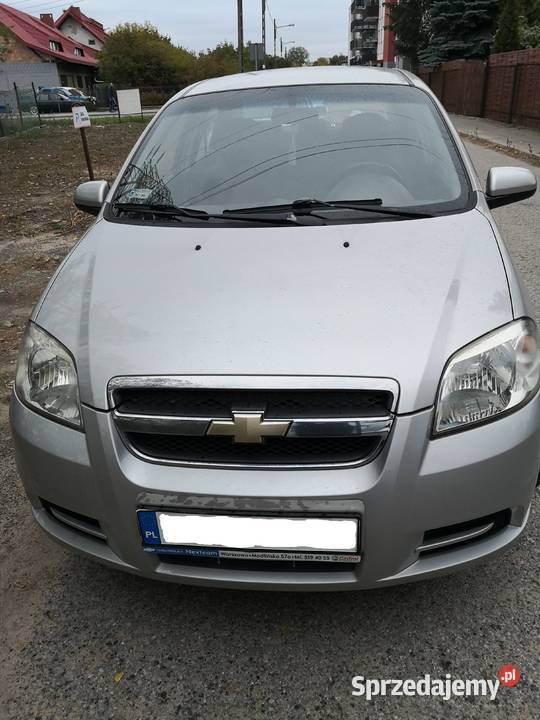 Chevrolet Aveo Sedan T250 Gaz LPG bezwypadkowy 1150cm3 Warszawa