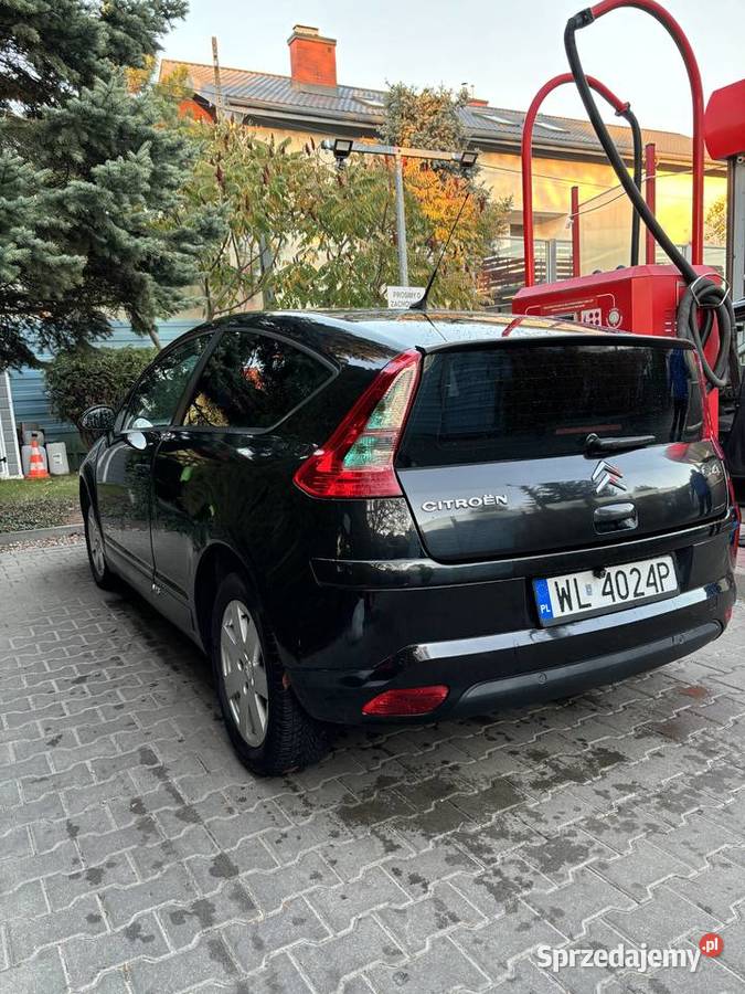Citroen C4 Coupe 16 mazowieckie Warszawa