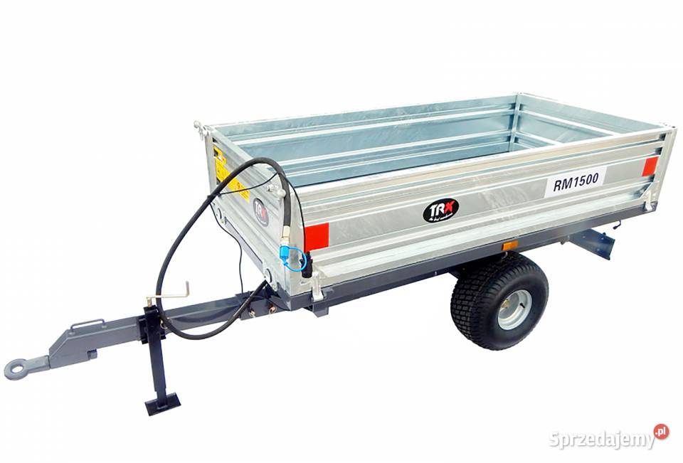 Przyczepa rolnicza jednoosiowa 15T BIG z Tajęcina