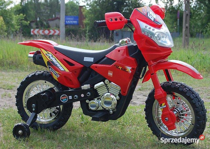 BAWIBUS Autko motorek MOTOR CROSS na akumulator Rowerki i pojazdy Myszków sprzedam