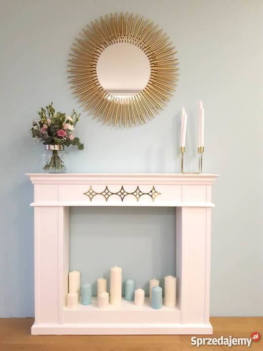 Portal kominkowy atrapa kominka KONSOLA HAMPTONS śląskie Jeleśnia sprzedam