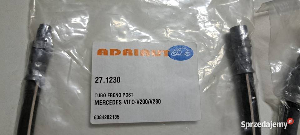 Przewód hamulcowy elastyczny 6384280735 MERCEDES Luzino